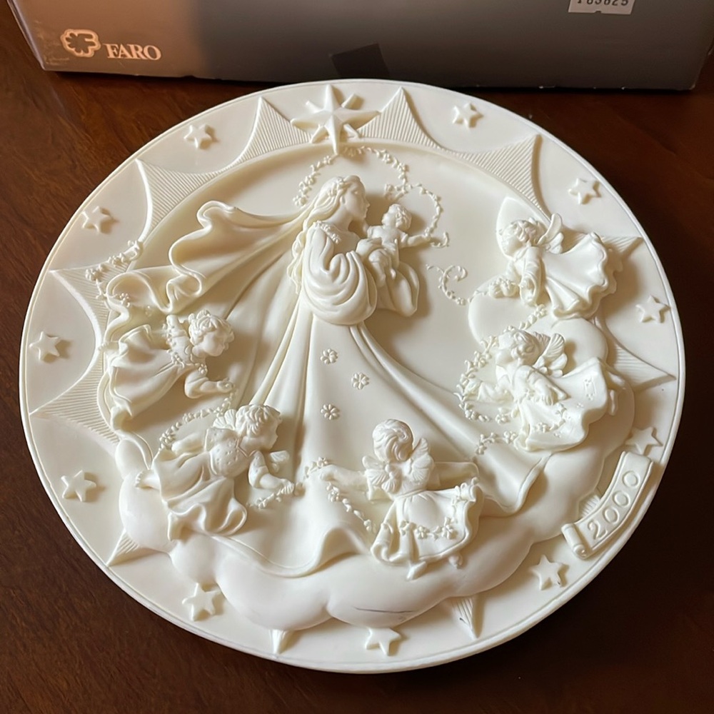 Millennium by Roman GARO Made in Italy Joyful Promise plate